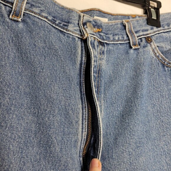 LEVI'S 550 Women's 22 (40x30) Relaxed Fit Tapered Leg Jeans USA Made vintage - Picture 6 of 16